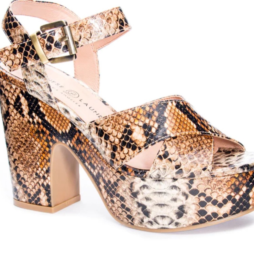 Chinese laundry python platforms-NEW!!
